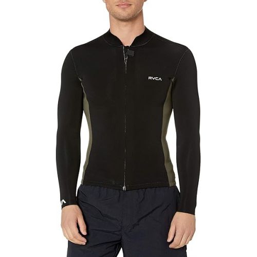  RVCA Mens Front Zip Neoprene Wetsuit Jacket