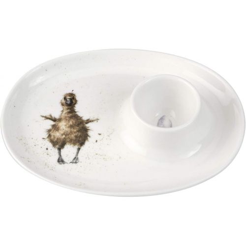  [아마존베스트]RW Royal Worcester Wrendale Egg Saucer Duck Design, Ceramic