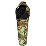 RWHALO Mummy-Style Sleeping Bag Adult Spring Summer Autumn Winter Outdoor Thickening Indoor Camping Camouflage Single Wild (Color : A)