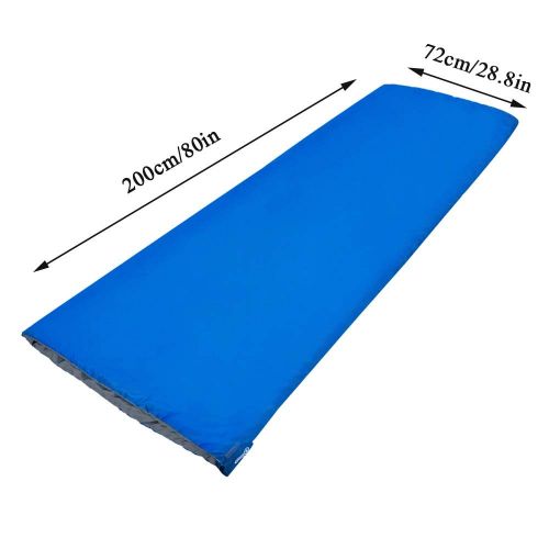 RWHALO Outdoor Sleeping Bag, Spring and Autumn, Men and Women Travel, Indoor, Camping, Windproof, Warm, Single, Cotton Sleeping Bag