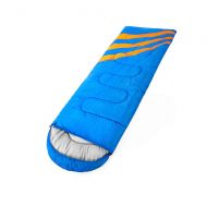 RWHALO Envelope Sleeping Bag, Adult, Portable, Outdoor, Single, Cold, Winter, Thick Warm, Camping Trip, Anti-Dirty (Color : Blue)