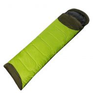RWHALO Outdoor Mountaineering Camping Warm and Cold Double can be Spliced Single Envelope Type Thick Cotton Sleeping Bag