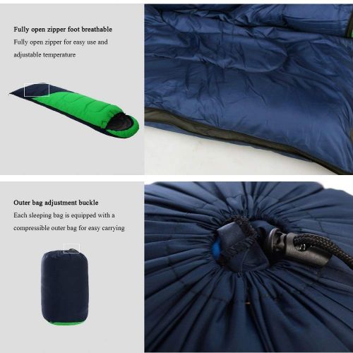  RWHALO Envelope Outdoor Camping Warm Office Lunch Break Sleeping Bag