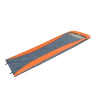 RWHALO Envelope Sleeping Bag, Outdoor Camping, Travel Camping, Portable Indoor, Single, Anti-Dirty Sleeping Bag (Color : Orange)