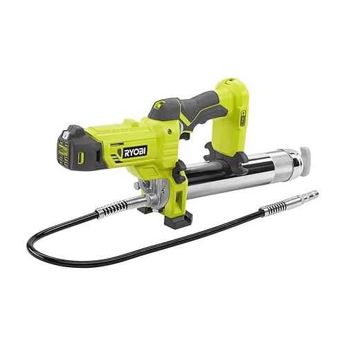  Ryobi 18V Volt Cordless Grease Gun P3410 (Tool- Only)