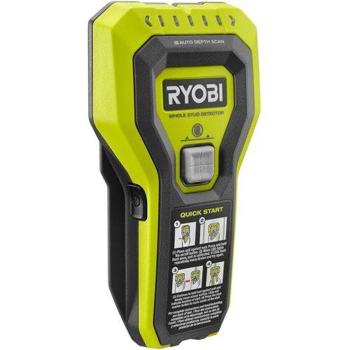  RYOBI Stud Finder with Multiple LED's to Indicate The Full Width of The Stud. One-Handed Operation, ESF5002