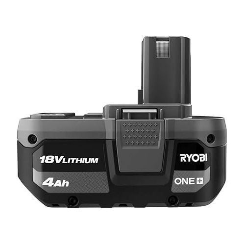  Ryobi 18-Volt ONE+ Lithium-Ion 4.0 Ah High Capacity Battery (2-Pack)