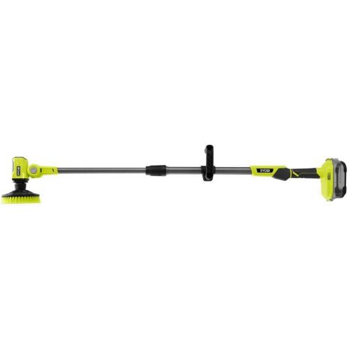  RYOBI 18-Volt ONE+ Cordless Telescoping Power Scrubber P4500 (Tool Only)