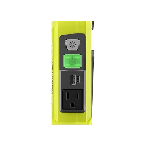  RYOBI RYi300BG 300-Watt Powered Inverter for 40-Volt Battery