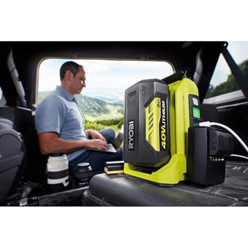  RYOBI RYi300BG 300-Watt Powered Inverter for 40-Volt Battery