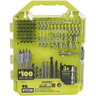 RYOBI Drill and Impact Drive Kit (95-Piece) with Carry CASE