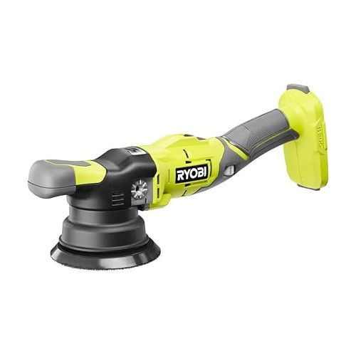  RYOBI 18V Cordless 5 in. Variable Speed Dual Action Polisher Kit with 4.0 Ah Battery and 18V Charger