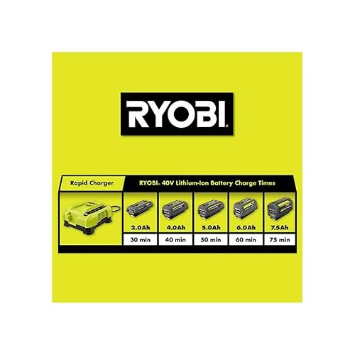  RYOBI OP406A 40-Volt Lithium-Ion Rapid Charger