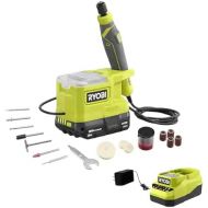 RYOBI ONE+ 18V Cordless Precision Craft Rotary Tool Kit with 1.5 Ah Battery and Charger