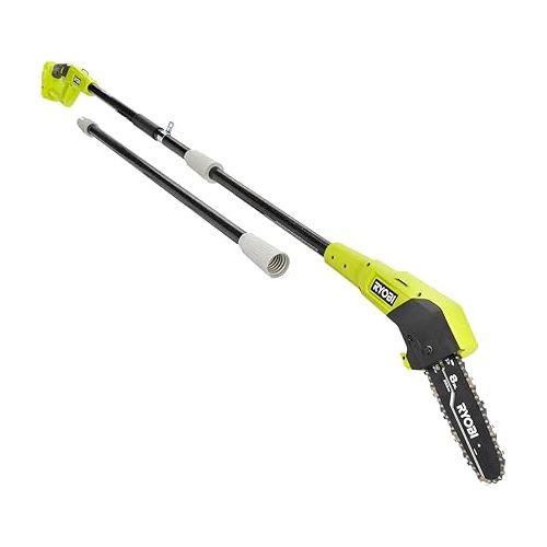  RYOBI 18V ONE+ 8'' POLE SAW & 8'' PRUNING SAW COMBO KIT, Green, (P20310)