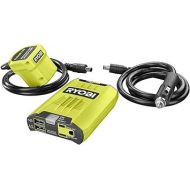 RYOBI ONE+ 18V 120-Watt 12V Automotive Power Inverter with Dual USB Ports RYI120A