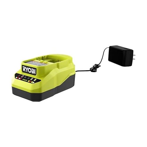  Ryobi One+ 18v Lithium Ion 2.0ah Battery and Charger Kit, Extreme Weather Performance Fast Charging Under 1 hour