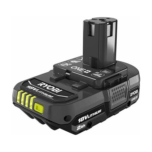  Ryobi One+ 18v Lithium Ion 2.0ah Battery and Charger Kit, Extreme Weather Performance Fast Charging Under 1 hour
