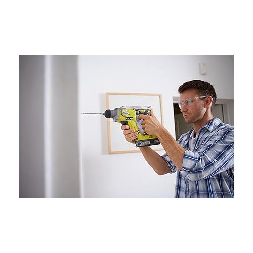  Ryobi R18SDS-0 ONE+ SDS Plus Cordless Rotary Hammer Drill (Body Only) - Hyper Green