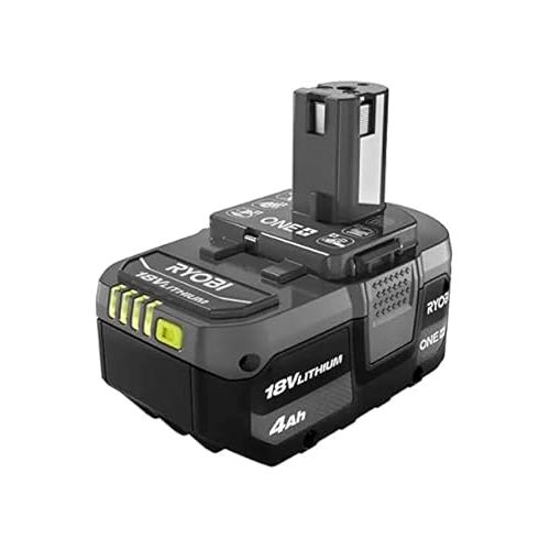  Ryobi PBP2005 ONE+ (Plus) Battery 18-Volt Lithium-Ion 4.0 Ah Compatible with Over 225 18V ONE+ Tools (2-Pack)