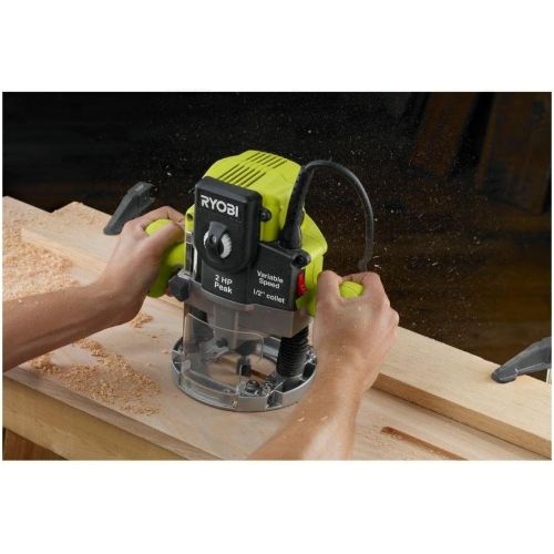  Ryobi RE180PL1G 2HP Peak 10-Amp Plunge Router