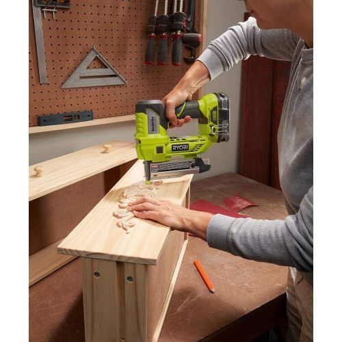  Ryobi 18-Volt ONE+ Lithium-Ion Cordless AirStrike 23-Gauge 1-3/8 inch Headless Pin Nailer (Tool Only)