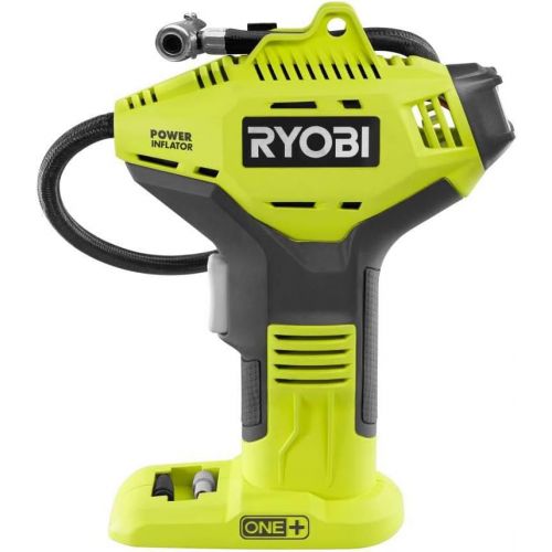  [아마존베스트]Ryobi P737D 18-Volt ONE+ Cordless High Pressure Inflator with Digital Gauge, 4.0 Ah 18-Volt ONE+ High Capacity Lithium-Ion Battery, Charger, and Bag (Bulk Packaged)