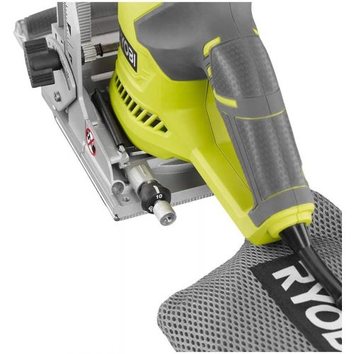  [아마존베스트]RYOBI 6 Amp AC Biscuit Joiner (JM83K) (No-Retail Packaging, Bulk Packaged)