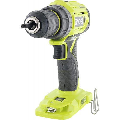  [아마존베스트]Ryobi P252 18V Lithium Ion Battery Powered Brushless 1,800 RPM 1/2 Inch Drill Driver w/ MagTray and Adjustable Clutch (Battery Not Included / Power Tool Only)