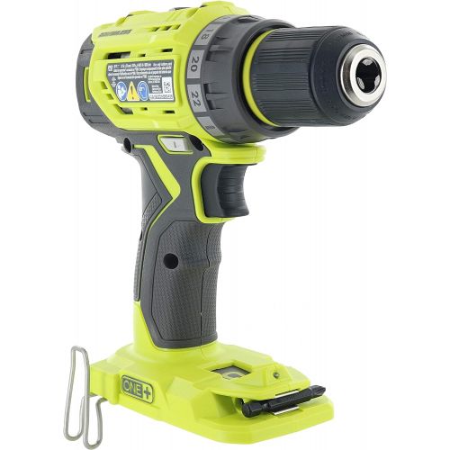  [아마존베스트]Ryobi P252 18V Lithium Ion Battery Powered Brushless 1,800 RPM 1/2 Inch Drill Driver w/ MagTray and Adjustable Clutch (Battery Not Included / Power Tool Only)