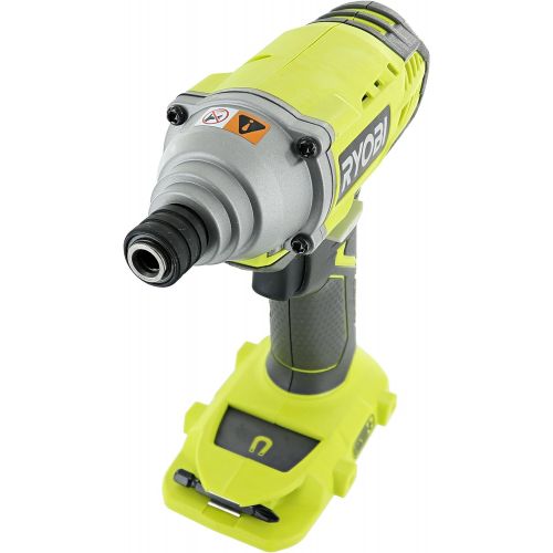  [아마존베스트]Ryobi P235 1/4 Inch One+ 18 Volt Lithium Ion Impact Driver with 1,600 Pounds of Torque (Battery Not Included, Power Tool Only)