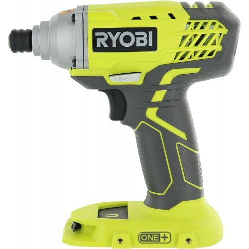  [아마존베스트]Ryobi P235 1/4 Inch One+ 18 Volt Lithium Ion Impact Driver with 1,600 Pounds of Torque (Battery Not Included, Power Tool Only)