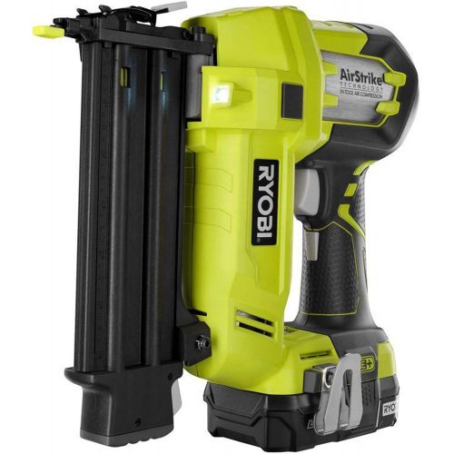  [아마존베스트]Ryobi P854 ONE Plus 18V Cordless Lithium-Ion 2 in. Brad Nailer Kit (One Battery & Charger included)