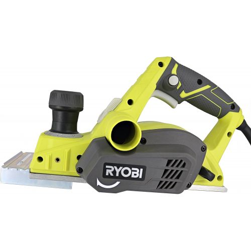  [아마존베스트]Ryobi HPL52K 6 Amp 16,500 RPM 3 1/4 Corded Hand Planer w/ Kickstand and Dual Dust Ports