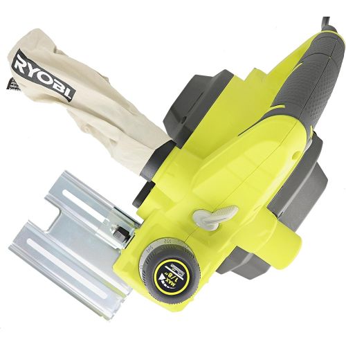  [아마존베스트]Ryobi HPL52K 6 Amp 16,500 RPM 3 1/4 Corded Hand Planer w/ Kickstand and Dual Dust Ports