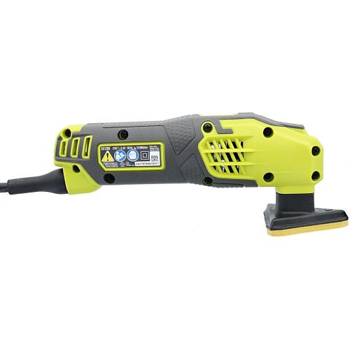  [아마존베스트]Ryobi DS1200 .4 Amp 13,000 OBM Corded 2-7/8 Detail Sander w/ Triangular Head and 5 Sanding Pads