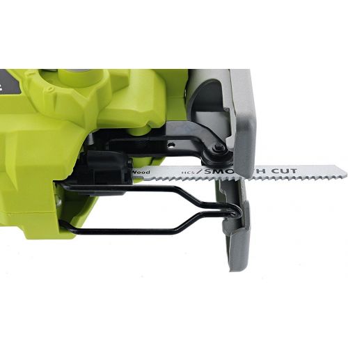  [아마존베스트]Ryobi One+ P523 18V Lithium Ion Cordless Orbital T Shank 3,000 SPM Jigsaw (Battery Not Included, Power Tool and T Shank Wood Cutting Blade Only)