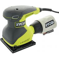 Ryobi S652DGK Corded 2 Amp 1/4 Inch 14,000 OBM Squared Orbital Finishing Sheet Sander