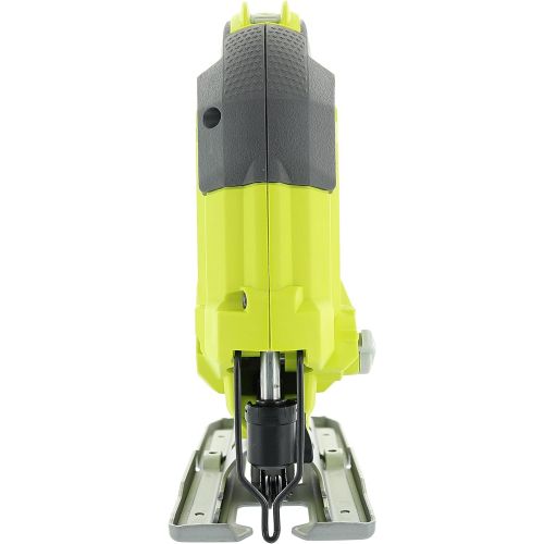  RYOBI One+ P5231 18V Lithium Ion Cordless Orbital T-Shaped 3,000 SPM Jigsaw (Battery Not Included, Power Tool and T-Shaped Wood Cutting Blade Only)