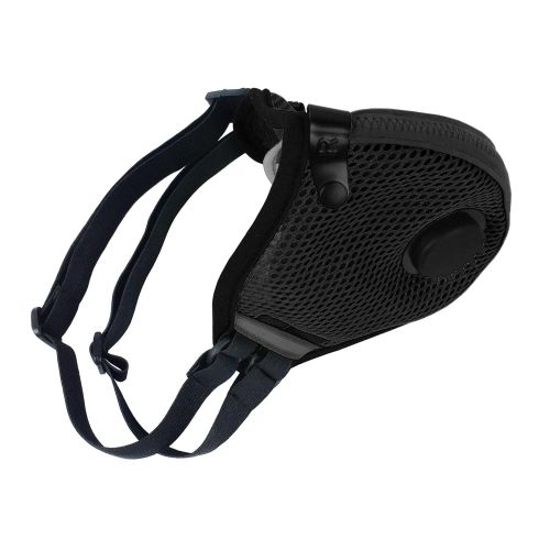  RZ Mask RZ M2.5 Dual Strap Mesh Dust/Air Filtration Mask Bonus Pack Mask Washable New Adjustable Straps Allergy/Asthma/Construction/Woodworking/Pollution/Adult (X-Large (215lbs +), Black)