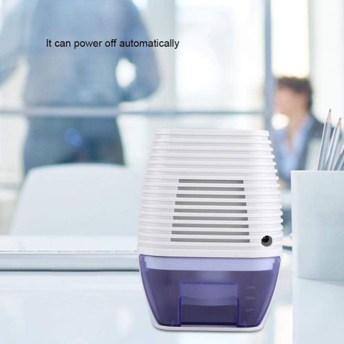  RZH Electric Dehumidifier, 300ML, Compact and Portable for High Humidity in Home Kitchen Bedroom Basement Caravan Office Garage,UKPlug