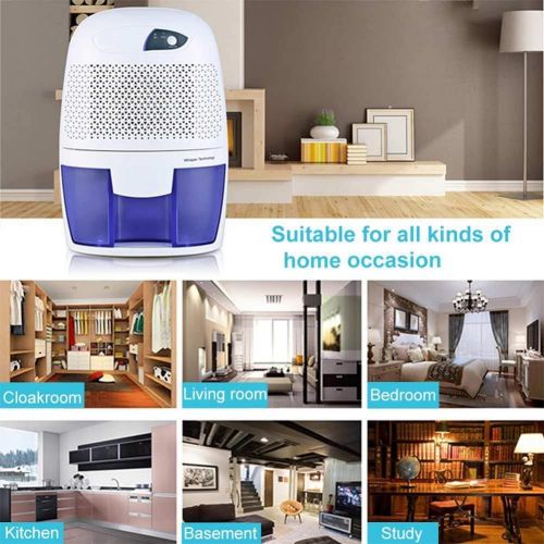  RZH 500ML Portable Mini Dehumidifier Electric Quiet Air Dryer Drying Moisture for Home Office Bathroom - EU/US/AU Plug,US Plug