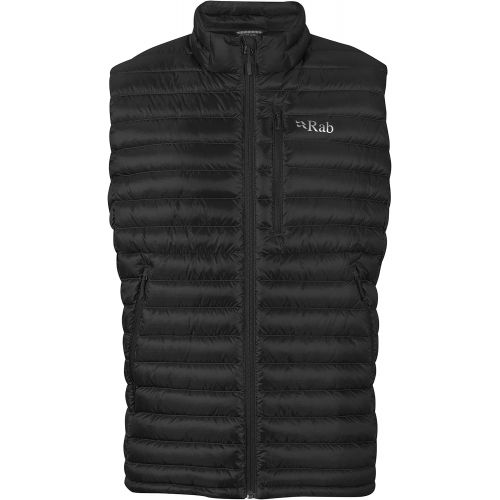  RAB Mens Microlight Vest - Black/Shark - M