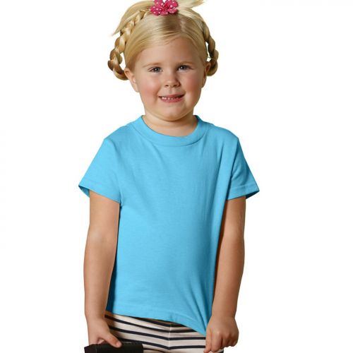 Rabbit Skins Youth Aqua-colored Cotton Short-sleeve Jersey T-shirt by Rabbit Skins