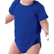 Rabbit Skins Royal Blue CottonPolyester Fine Jersey Lap Shoulder Infant Bodysuit by Rabbit Skins