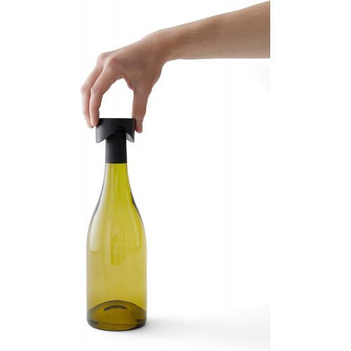  Rabbit Compact Electric Corkscrew Wine Bottle Opener, Black, 10.75 inches