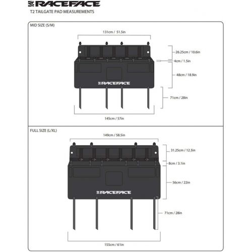  Race Face T2 Tailgate Pad