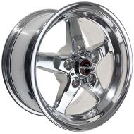 Race Star Drag Star Wheel Polished 15x10-5x4.75-7.25BS 92-510254DP