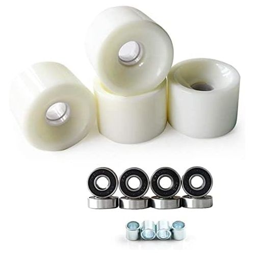  RaceBon 70mm Longboard Skateboard Wheels Hardness 78A Polyurethane Cruising Wheel Free 608 Bearings and Spacers Set of 4