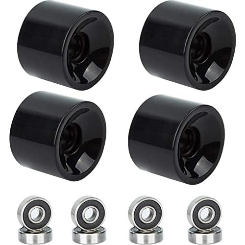  RaceBon 70mm Longboard Skateboard Wheels Hardness 78A Polyurethane Cruising Wheel Free 608 Bearings and Spacers Set of 4